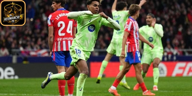 Ví dụ trận Barca vs Atletico Madrid