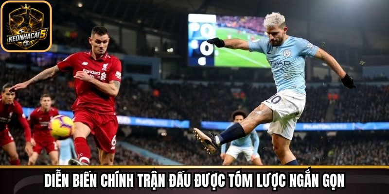 Diễn biến chính trận đấu được tóm lược ngắn gọn