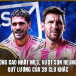 Messi nhận lương cao nhất MLS
