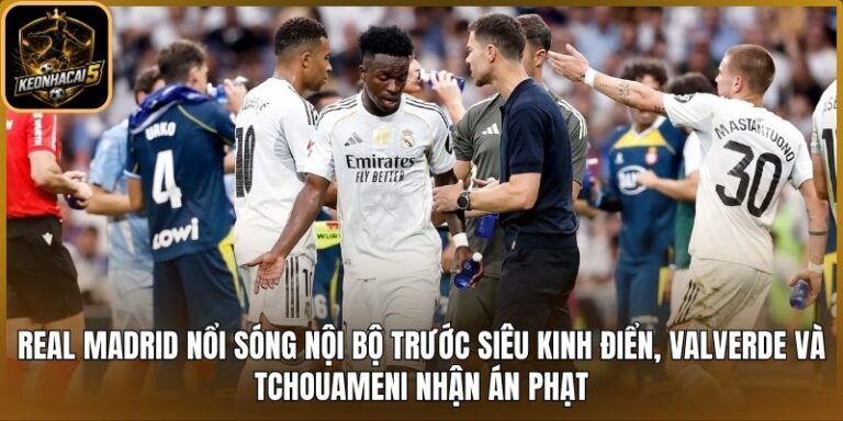 Real Madrid nổi sóng nội bộ